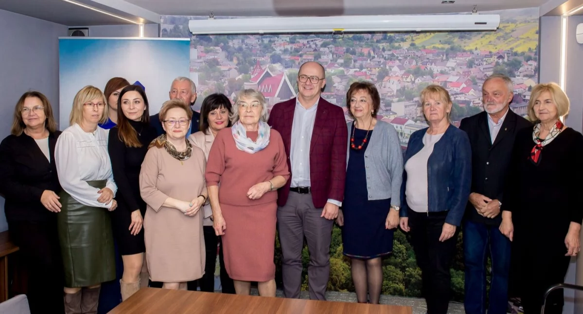 Pierwsze posiedzenie Rady Seniorów w Jaworznie. Fot. Urząd Miejski w Jaworznie