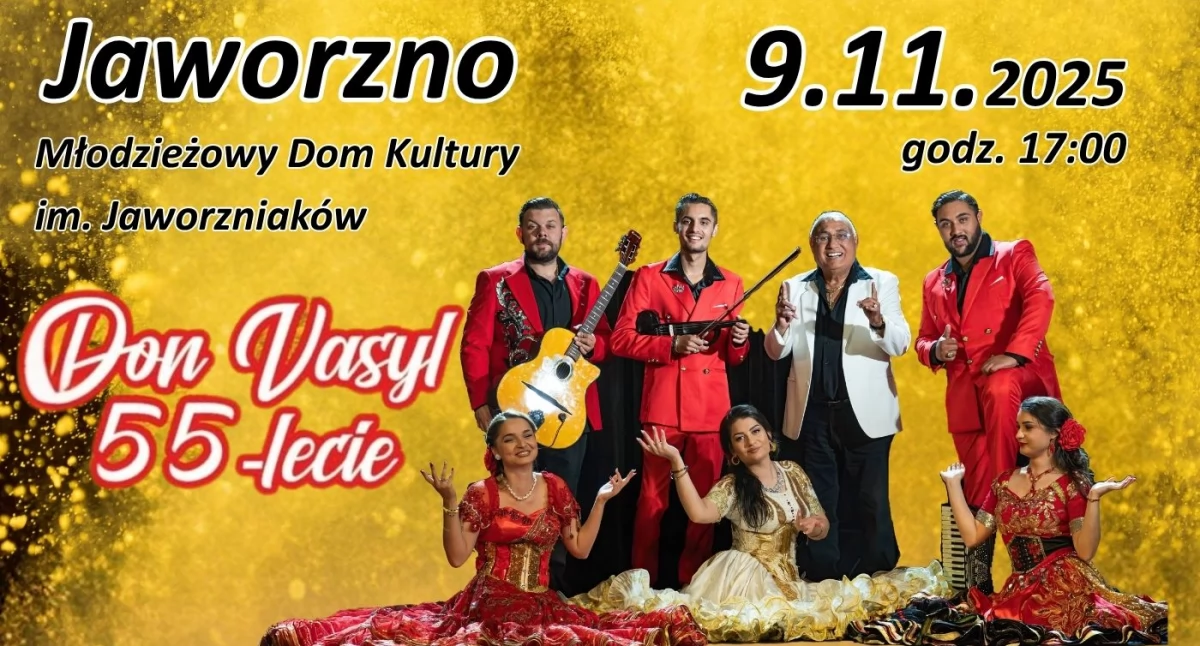 Kącik kulturalny, Vasyl Gwiazdy Cygańskiej Pieśni Koncert Jubileuszowy Czardasza Przeboju Jaworznie - zdjęcie, fotografia