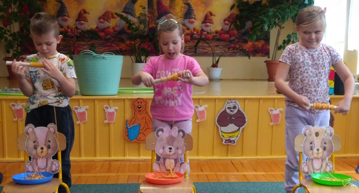 Życie miasta, Dzień Misia Przedszkolu Miejskim - zdjęcie, fotografia