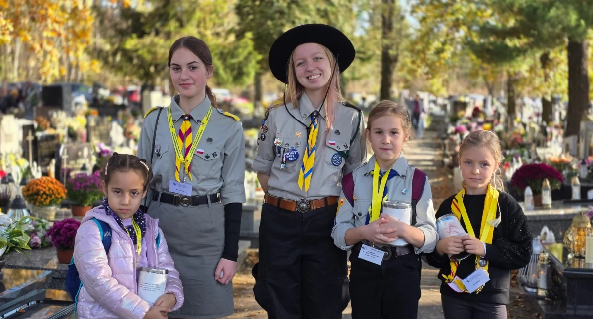 Wolontariusze kwestowali na cmentarzach