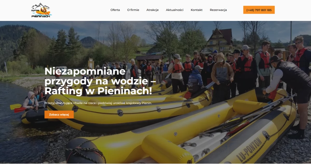 Informator / Materiały zewnętrzne , Spływ pontonem Dunajcu bezpieczna przygoda całej rodziny - zdjęcie, fotografia