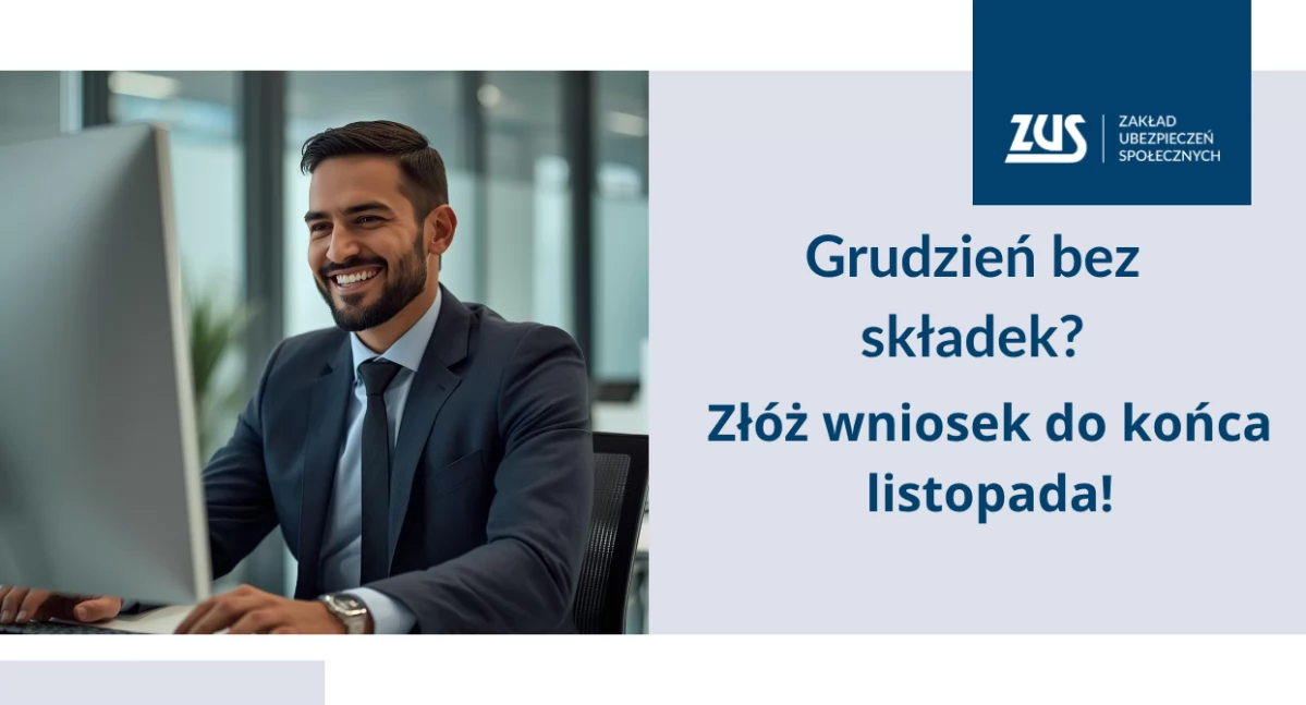 Życie miasta, informuje Chcesz skorzystać wakacji składkowych grudniu wniosek tylko końca listopada - zdjęcie, fotografia