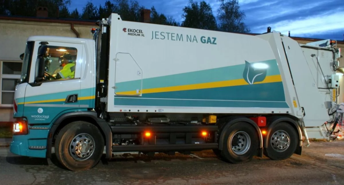Wodociągi zakupiły śmieciarki napędzane gazem