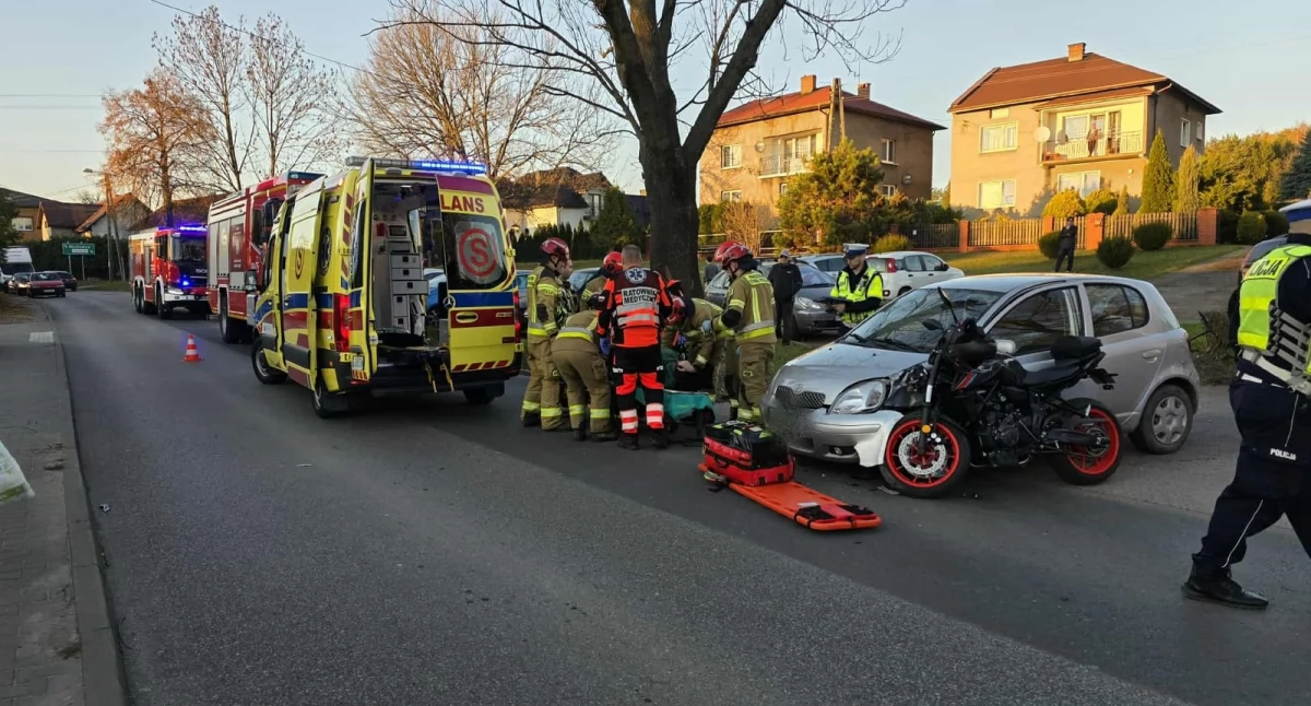 Kolizja na ulicy Wygoda