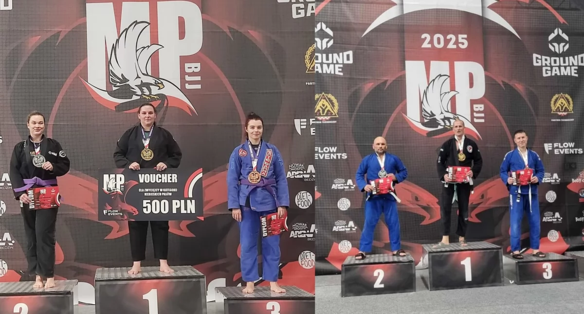 Mistrzostwa Polski w Brazylijskim Jiu-Jitsu. Fot. Rio Grappling Club Jaworzno/Klub Sportowy Sparta Jaworzno