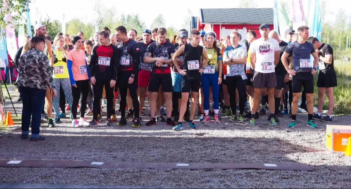 Życie miasta, Siódma edycja Biegu Patriotycznego Sosinie - zdjęcie, fotografia