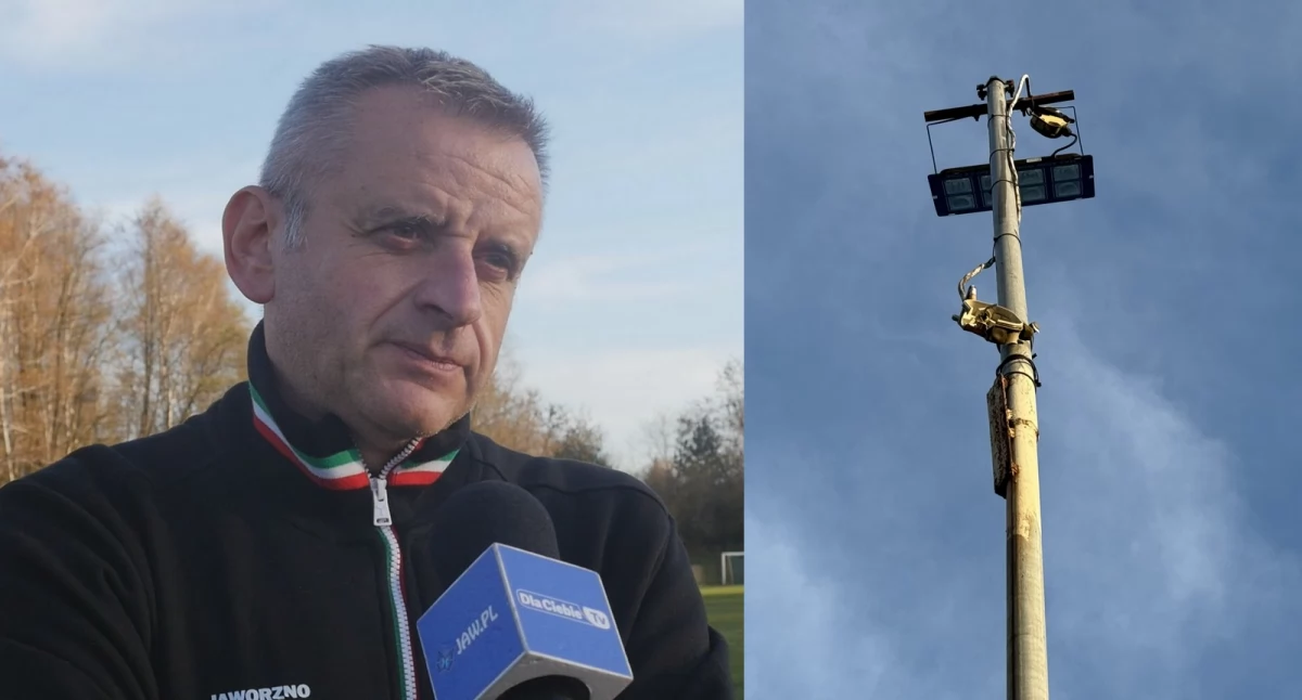 Życie miasta, Zniszczyli oświetlenie stadionie Piłkarze stracili miejsce treningów - zdjęcie, fotografia