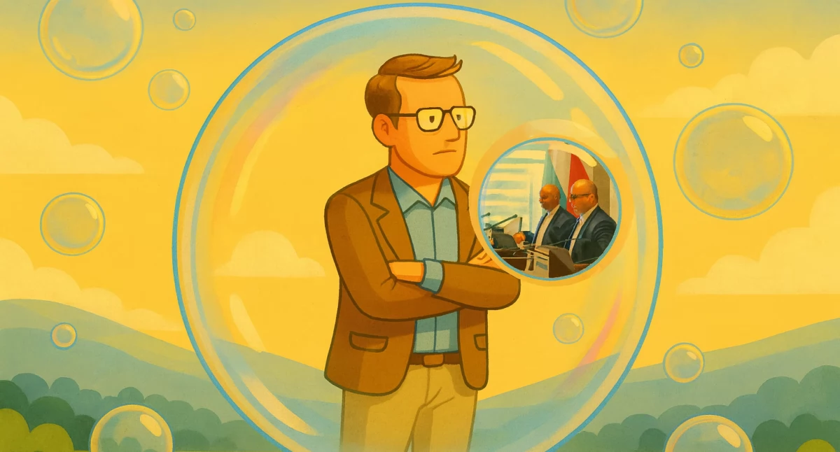 Felieton, Ileż można żyć własnej bańce - zdjęcie, fotografia