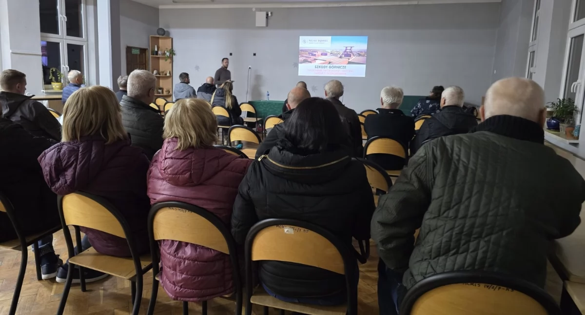 Szkody górnicze - spotkanie informacyjne dla mieszkańców miasta Jaworzno