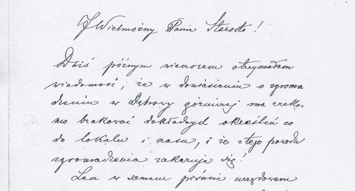 Historia, Stojałowski Dąbrowie hardy ksiądz ukarany - zdjęcie, fotografia