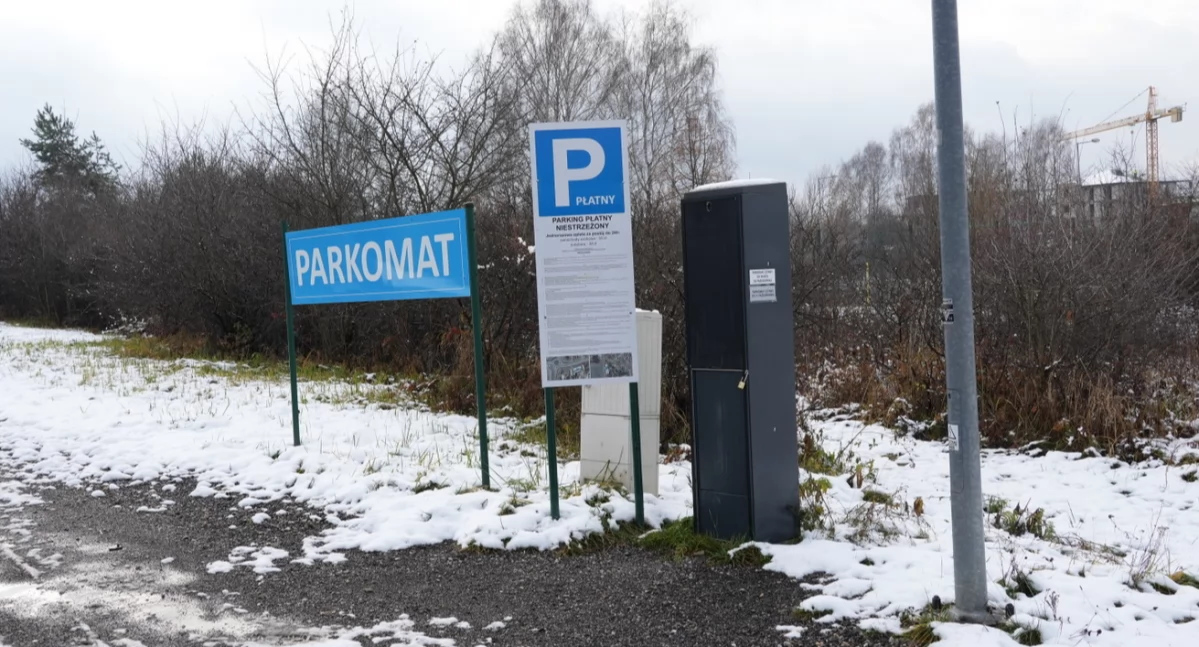 Parkometry na GEOsferze. Fot. Julia Lizończyk