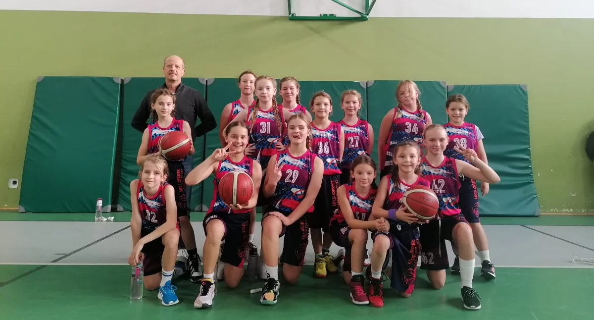 Koszykarki UKS Orzeł Jaworzno. Fot. UKS Orzeł Jaworzno