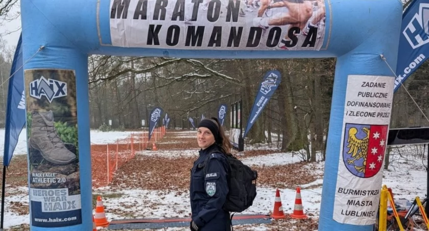 Młodsza asp. Marta Głowacz – Mocherek stanęła na drugim stopniu podium Maratonu Komandosa 2025 w kategorii 
