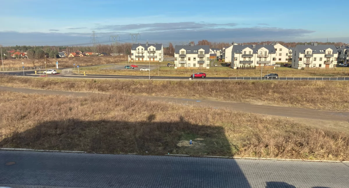 Miejsce, gdzie ma powstać sklep Dino przy ulicy Wachlowskiego w Jaworznie.