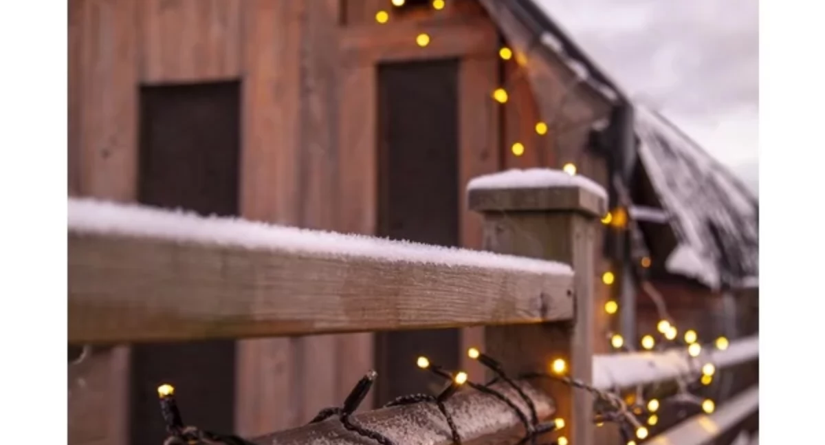 Informator / Materiały zewnętrzne , Klasyczne lampki choinkę lampki efektem flash VIRALOWE lampki święta Bożego Narodzenia - zdjęcie, fotografia