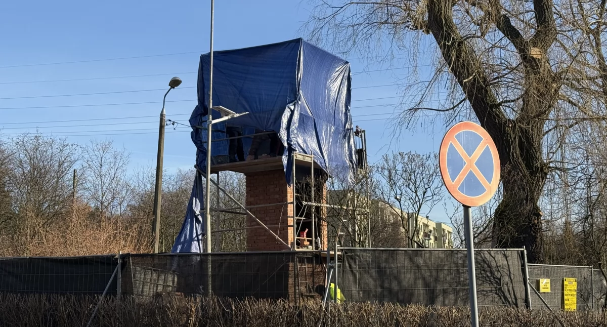 Budowa kapliczki gietrzwałdzkiej w Jaworznie