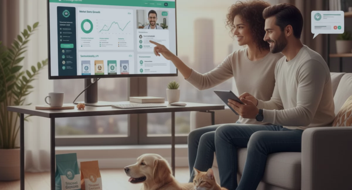 Informator / Materiały zewnętrzne , commerce sektorze usług zwierząt rozwija rynek produktów opieki weterynaryjnej - zdjęcie, fotografia