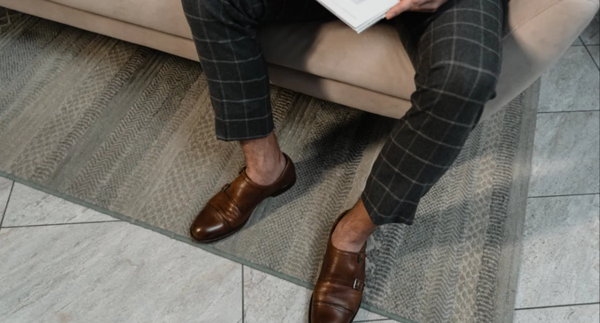 Informator / Materiały zewnętrzne , nosić spodnie męskie kratę Stwórz stylowy outfit - zdjęcie, fotografia