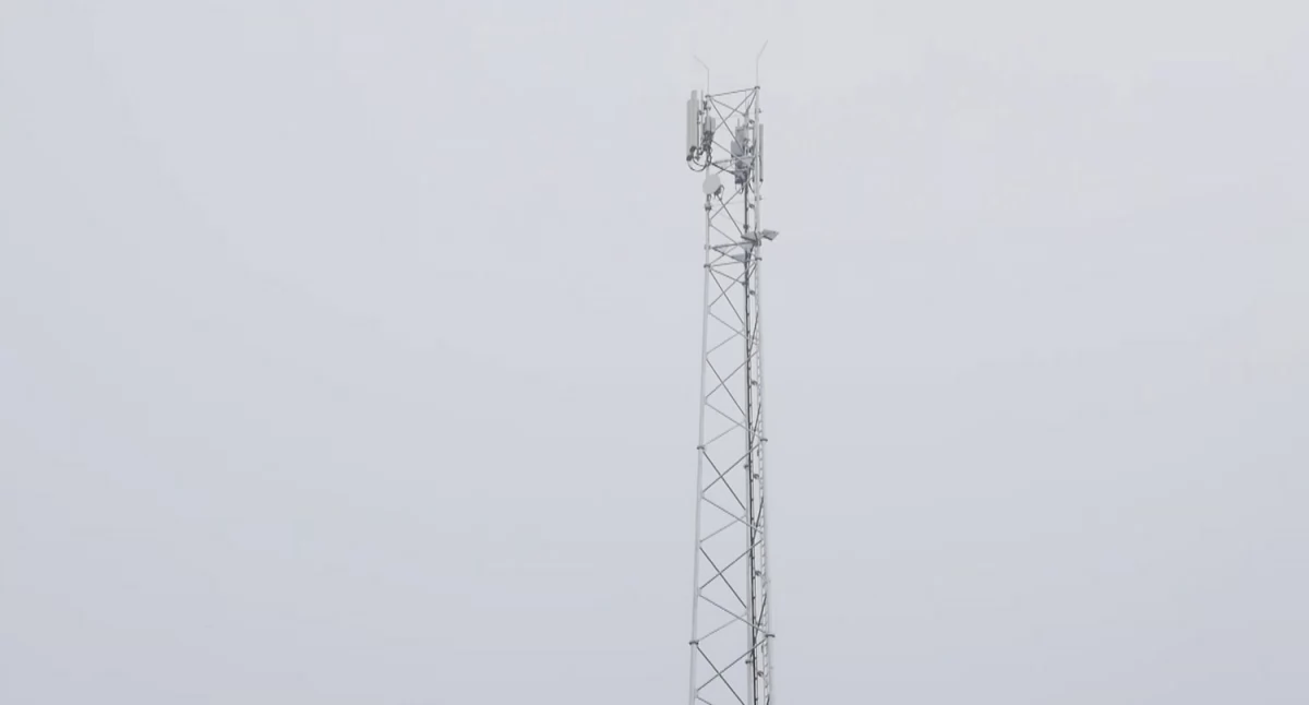 Maszt telefonii komórkowej na Jeziorkach 