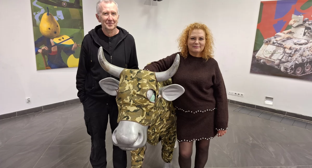 Kącik kulturalny, Prace Jiříego Surůvki Galerii Sektor czyli nieco potworach - zdjęcie, fotografia