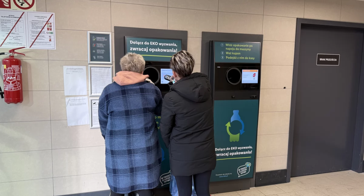 Butelkomat w Lidlu