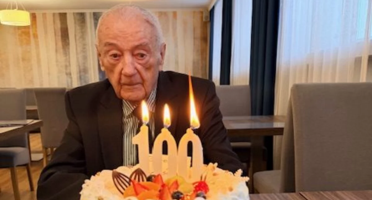 Władysław Smalcerz świętował 100. urodziny. Fot. UM Jaworzno