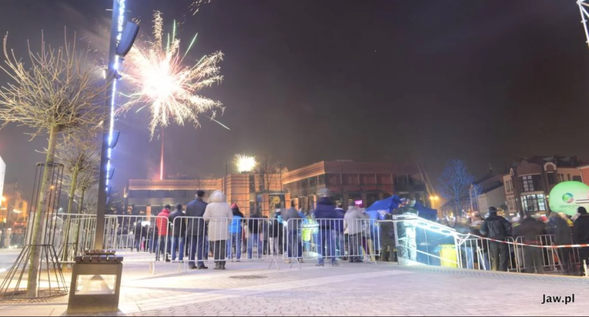 Sylwester na rynku w Jaworznie (zdjęcie archiwalne)