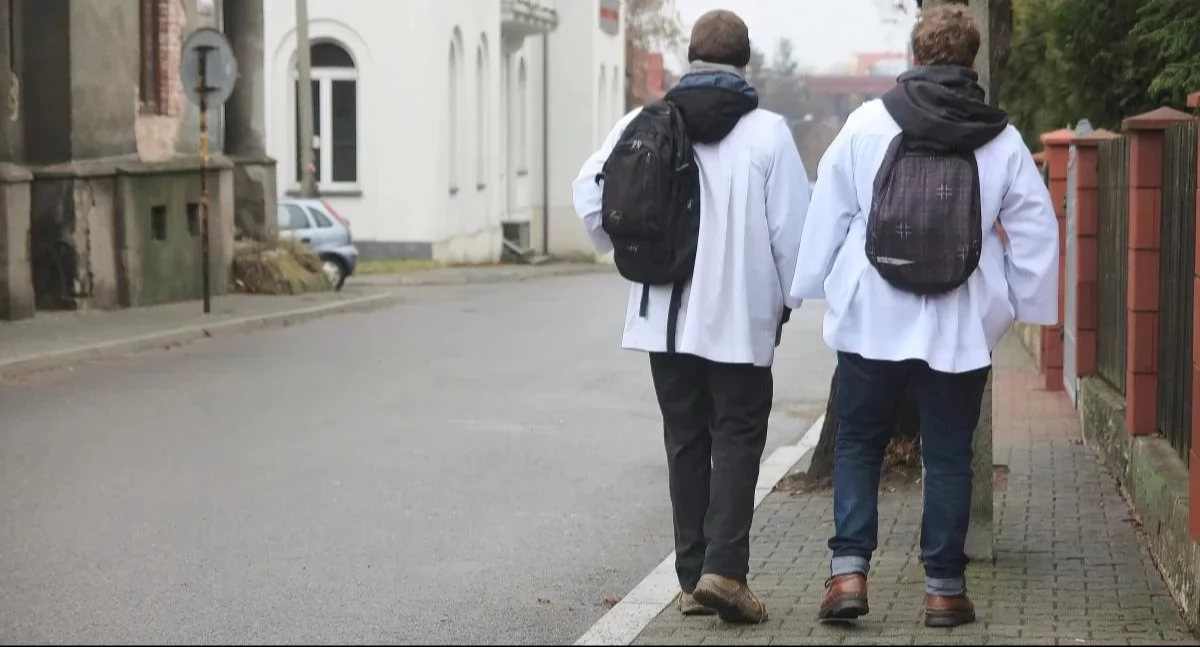 Życie miasta, koperty kolędzie „co łaska” rezygnację datku - zdjęcie, fotografia