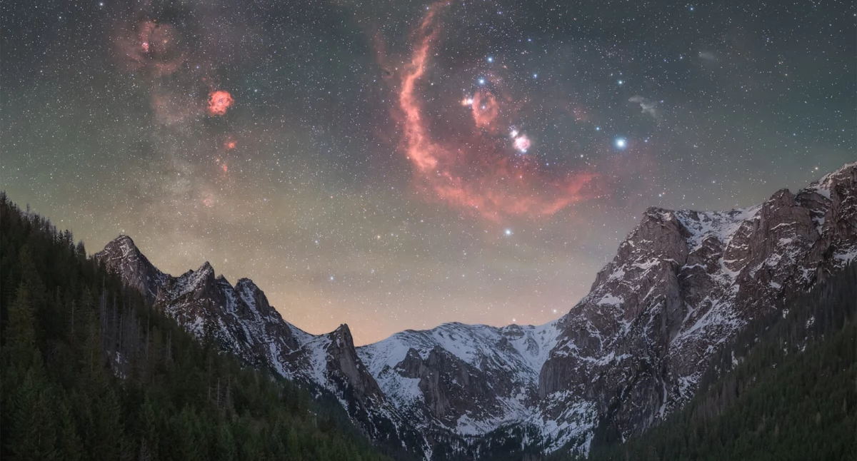 Fragment zdjęcia autorstwa Włodzimierza Bubaka, które zostało wyróżnione przez NASA. Materiały prasowe Włodzimierza Bubaka