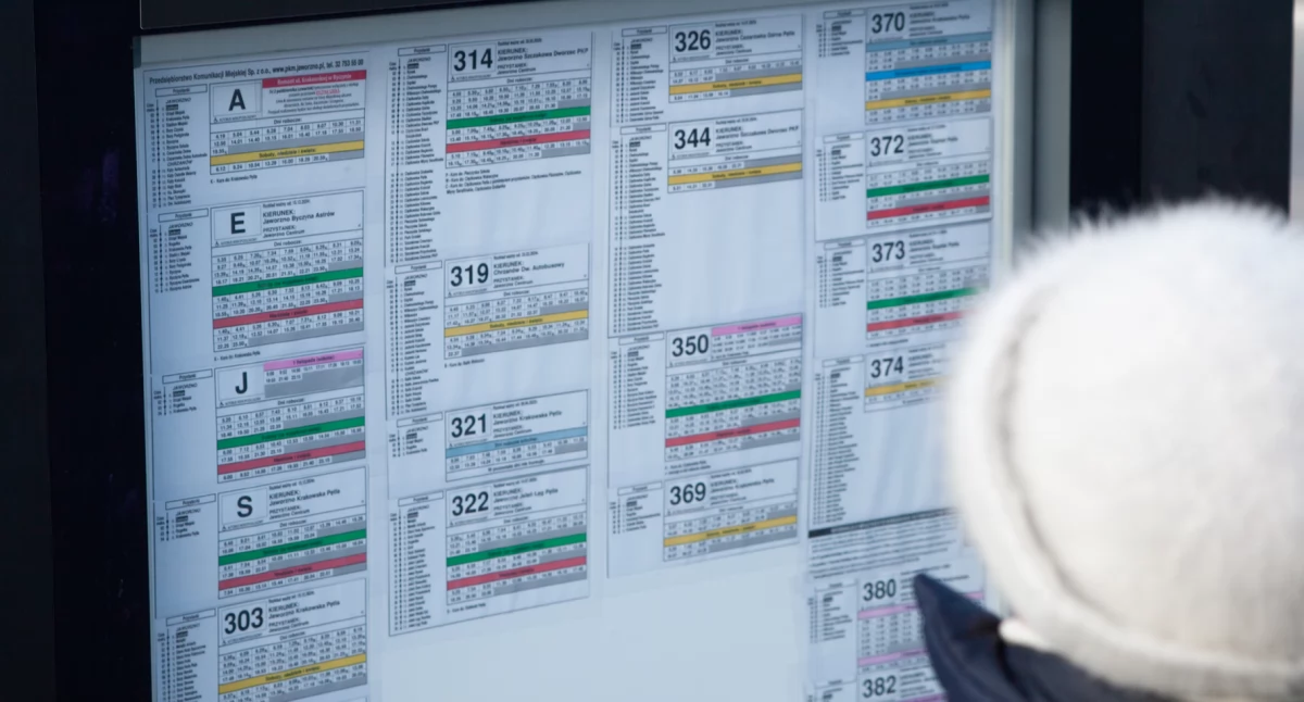 Dwie linie jaworznickiego PKM-u umożliwiają dojazd do Chrzanowa, linia A oraz 319. Fot. Patrycja Koprzak