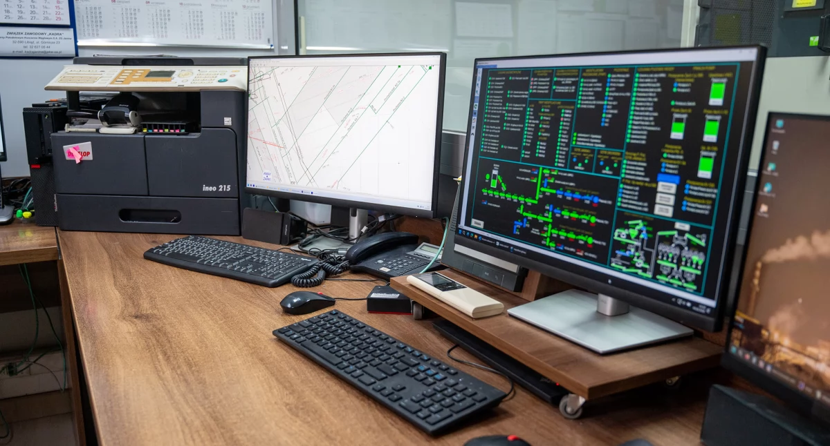 Kopalniane Stacje Geofizyki Górniczej, gdzie dzięki zaawansowanym systemom monitorowania sejsmicznego, wykrywa się i lokalizuje wstrząsy górotworu. Fot. Krzysztof Grzybowski/PKW S.A.