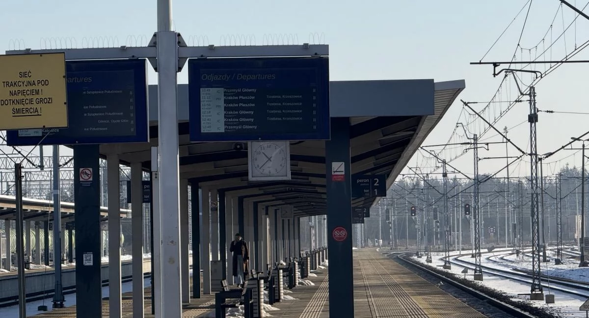 Życie miasta, Dworzec modułowy stacji Jaworzno Szczakowa - zdjęcie, fotografia