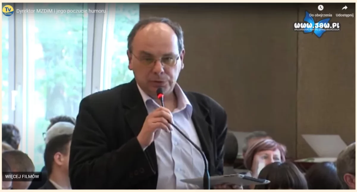 Paweł Bednarek - Dyrektor MZDiM w Jaworznie