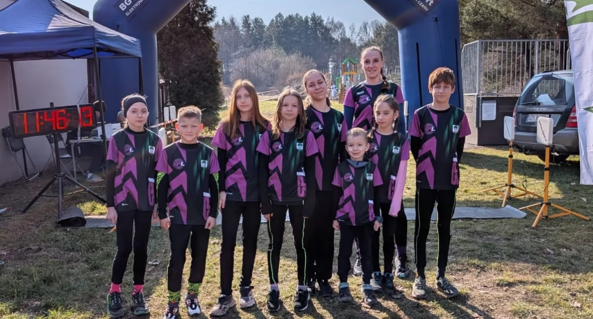 Zawodnicy SPL Jaworzno w biegu Tropem Wilczym