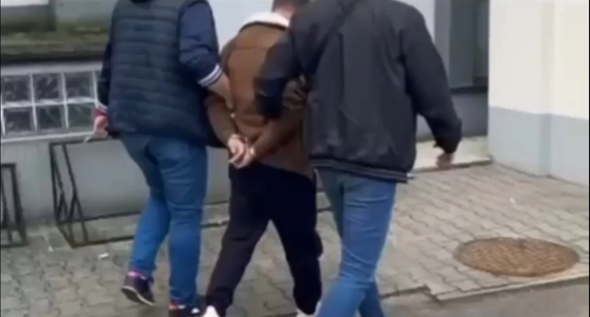 Zatrzymany mieszkaniec Jaworzna. Fot. KMP Jaworzno