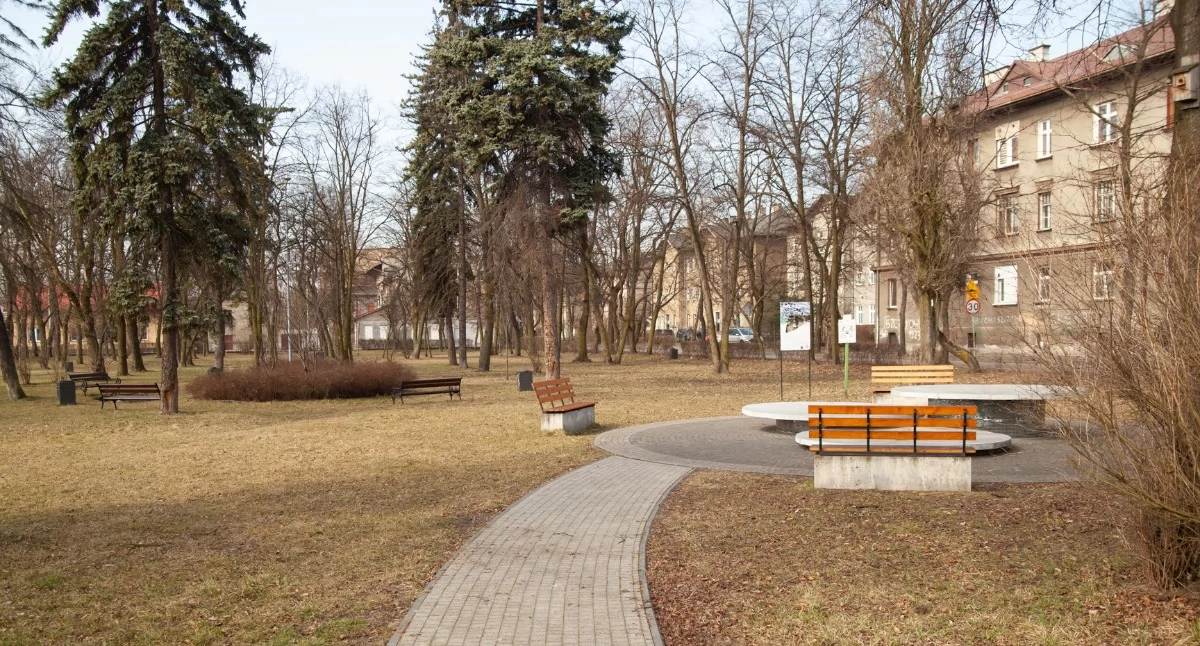 Jaworzno Szczakowa. Obecny wygląd Parku Kolejarzy. Fot. Patrycja Koprzak