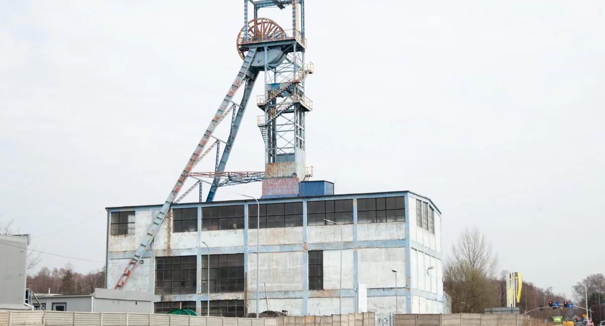 Jeden z budynku na terenie byłej kopalni Jan Kanty w Jaworznie. Fot. Patrycja Koprzak