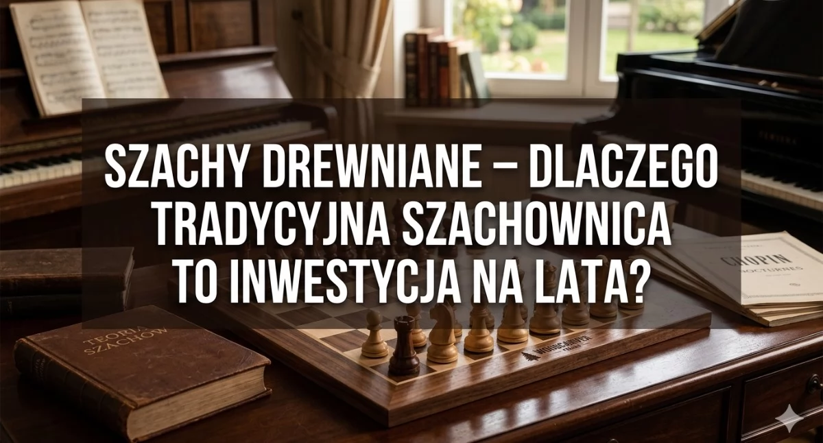 Informator / Materiały zewnętrzne , Szachy drewniane dlaczego tradycyjna szachownica inwestycja - zdjęcie, fotografia