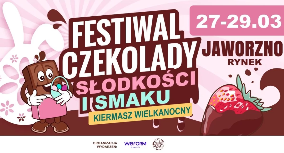 Rozrywka, Najsłodsze odliczanie Świąt! Festiwal Czekolady Słodkości Smaku Wielkanocny Kiermasz Jaworznie - zdjęcie, fotografia