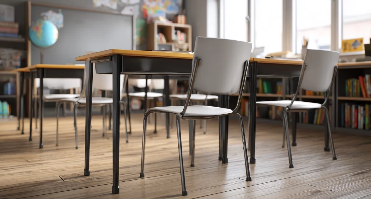 Informator / Materiały zewnętrzne , wybrać trwałe ergonomiczne meble szkolne nowoczesnej szkoły - zdjęcie, fotografia