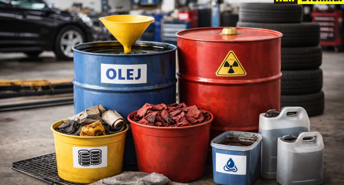 Informator / Materiały zewnętrzne , Odbiór odpadów warsztatowych przygotować swój warsztat współpracy firmą odbierającą odpady - zdjęcie, fotografia