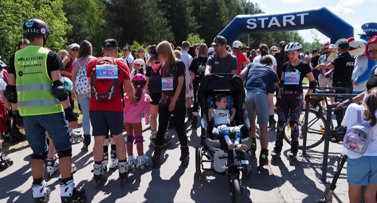 Życie miasta, Rolkuj nadzieję charytatywna rzecz hospicjum Jaworznie powraca - zdjęcie, fotografia