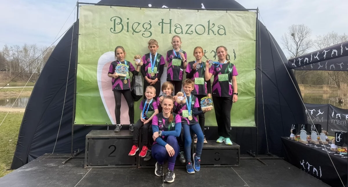 Sporty inne, Wysokie miejsca zawodników Jaworzno Biegu Hazoka - zdjęcie, fotografia