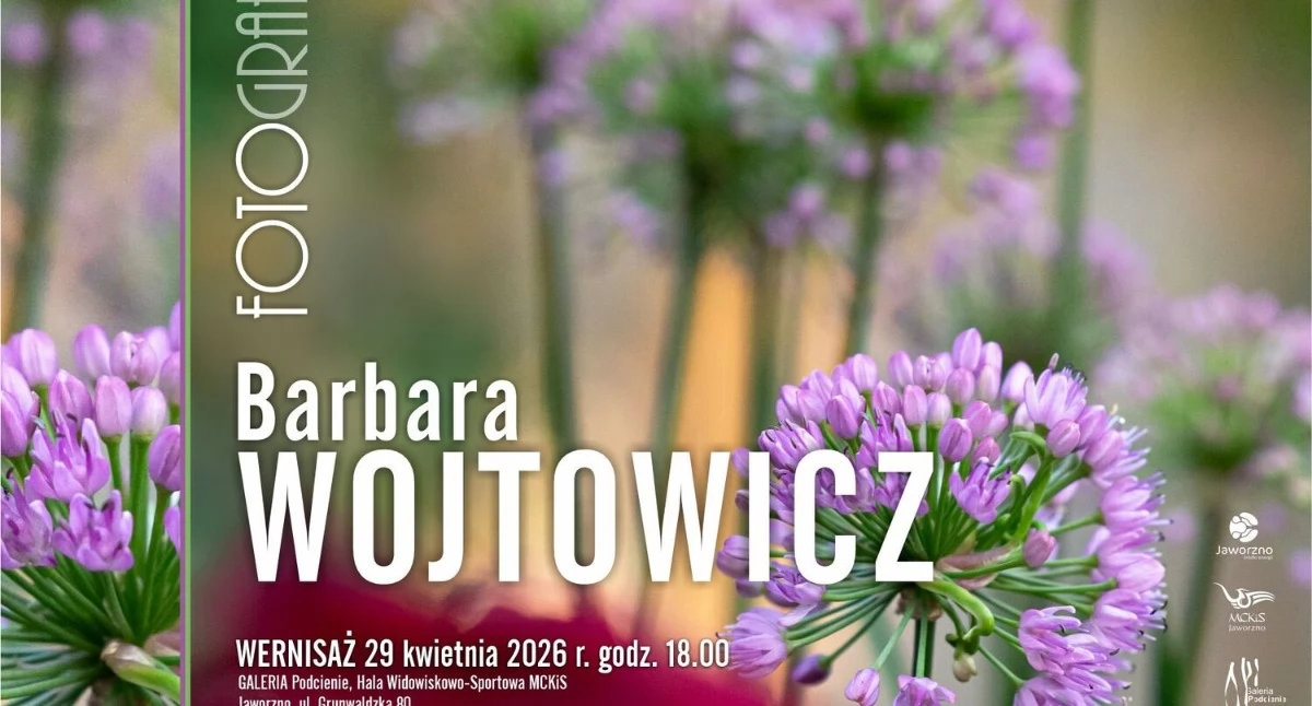 Kącik kulturalny, Zaproszenie wernisaż fotografii Barbary Wojtowicz - zdjęcie, fotografia