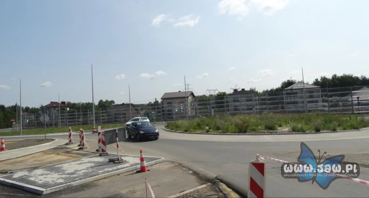 Remont przystanku Urząd Miejski w Jaworznie