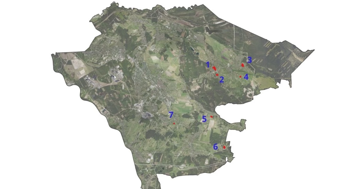 Tereny objęte nowym planem. Fot. UM Jaworzno