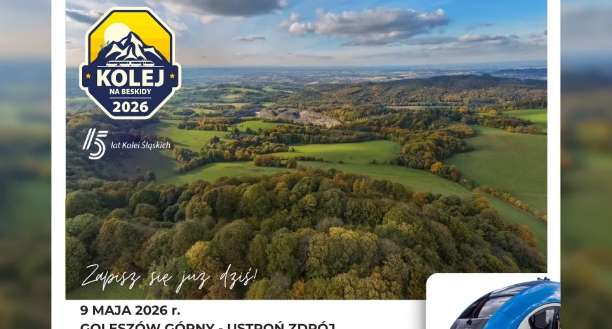 Życie miasta, Ruszyła Kolej Beskidy pierwszą wycieczkę Kolejami Śląskimi zostały ostatnie miejsca - zdjęcie, fotografia