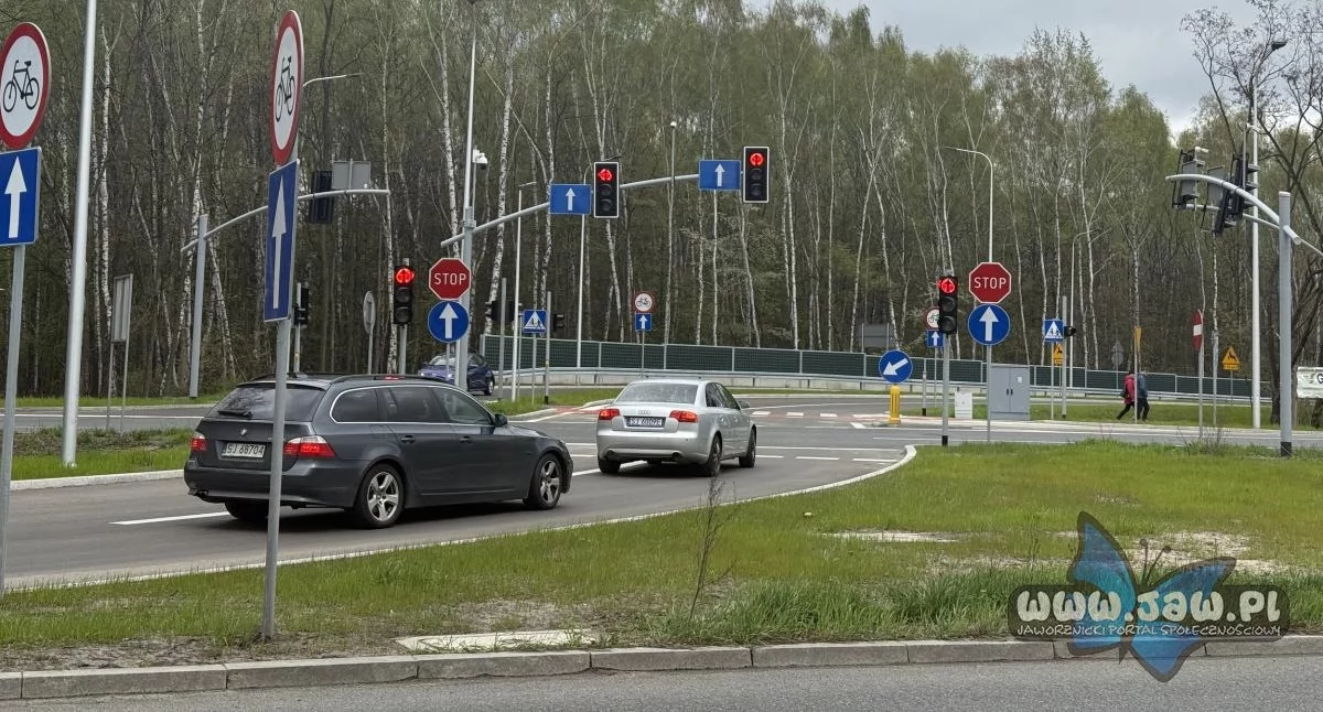 Wjazd na ul. Piotra Antoniego Steinkellera