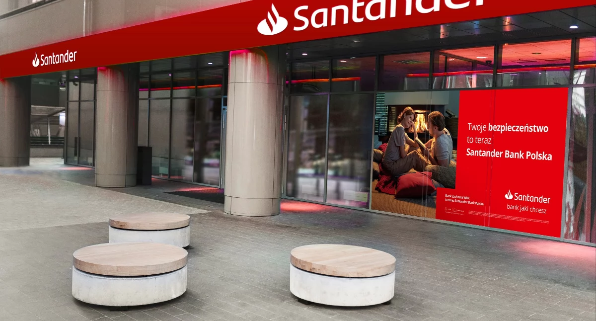 Życie miasta, Santander znika Polski oznacza klientów - zdjęcie, fotografia