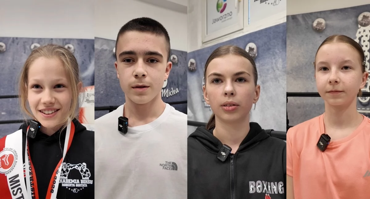Hanna Gawęcka, Oskar Kozub, Patrycja Sroka i Nina Stachańczyk to zawodnicy Akademii Boksu Roberta Gortata w Jaworznie, którzy wrócili niedawno z Mistrzostw Polski Młodzików i Młodziczek. 